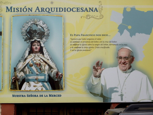 A reminder that the current Pope (2017) is from Argentina.